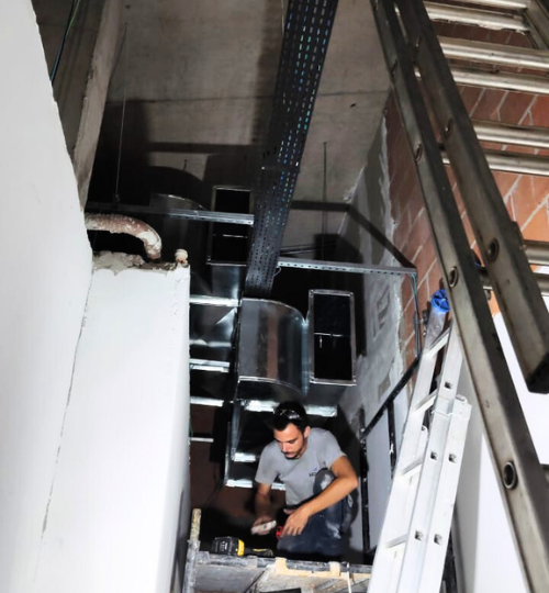 • Sistemas de Dutos • HVAC / Climatização • Exaustão Industrial • Coifas Industriais "sistema hvac" "sistema hvac perto de mim" "climatização e hvac" "Instalação de dutos de exaustão preço" "Empresa de climatização industrial em São Paulo" "Fabricação de coifas industriais SP" "sistema de exaustão" HVAC system HVAC system near me air conditioning and HVAC Exhaust duct installation price Industrial air conditioning company in São Paulo Manufacture of industrial hoods SP exhaust system